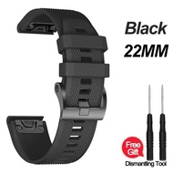 22MM Bands For Garmin Fenix 5 Watch Band Straps Fenix 5 5X 5S Plus 6X 6 6S Pro 7 Forerunner 935 945 