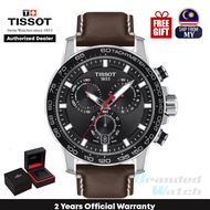 Tissot T125.617.16.051.01 Men's Supersport Chrono Large 45.5mm Chronograph Leather Watch T1256171605101
