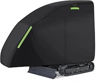 DAUZ Mini Excavator Cover, 210D Oxford Fabric Water Proof Sun Rain Dust Snow Proof Full Cover with Z