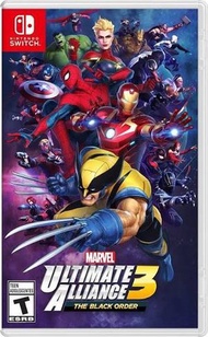 SWITCH 漫威英雄 終極聯盟 3  Marvel Ultimate Alliance 3The Black Order 中英文版