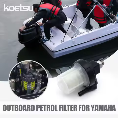61N-24560-00-00 Fuel Filter for Yamaha Outboard Motor 9.9HP 15HP 20HP 25HP 30HP 40HP 55HP 48HP 50HP 