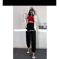 COMBO of 2 ALIBABA LINEN PANTS (Plain BLACK)