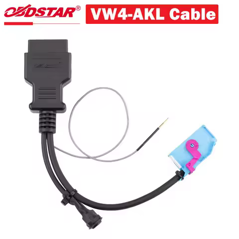 OBDSTAR VW4-AKL Cable For VW IMMO IV NEC24C64 and NEC24C32 All Keys Lost Work with X300 Classic G3/ 