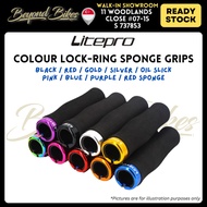 Litepro Sponge Grips Soft Comfortable Folding Bike Crius FnHon Java Colour Black Red Gold Blue Purple Pink Oil Slick Loc