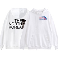 NORTH FACE ฤดูใบไม้ร่วง / ฤดูหนาว Hooded เสื้อกันหนาว North Chaoxian Sauce เห็ด Zhong ส้ม นักเรียน เ