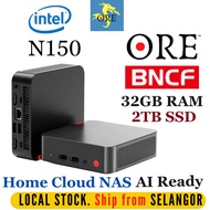ORE BNCF B01 Intel N150 Windows Mini PC 32GB DDR4 RAM 2TB NVME SSD PC Gaming PC Computer Desktop