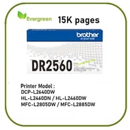 Evergreen Brother DR2560 Drum Unit DR-2560 1,5000 pages / Brother TN2560XL Toner Cartridge TN-2560