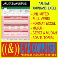 APLIKASI AKUNTANSI EXCEL SIAP PAKAI PROGRAM AKUTANSI LAPORAN KEUANGAN PERUSAHAAN SOFTWARE USAHA ALL