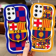 A-37 Barcelona TPU Casing for Samsung S21 S25 S22 S20 FE Ultra Plus Transparent Case