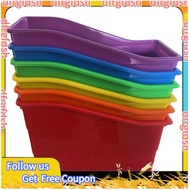 【D&F】Book and Binder Holder, for Classroom, Plastic Vertical Storage Book Organizer Folders,  Organi