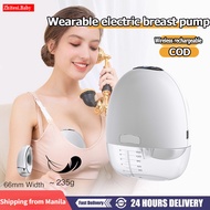 Wearable Electric Breast Pump Portable Automatic Breast Pump Hands-free Breast Pump with Massager