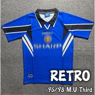 *Retro* 96/98 MU Retro Jersey United Retro Jersey Classic Jersey Vintage