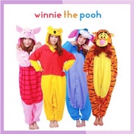 DISNEY Adult ONESIE Pajamas MICKEY STITCH WINNIE EEYORE etc.