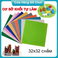 Abs Children's Assembled Puzzle Brick Base Plate Size 32x32 buttons