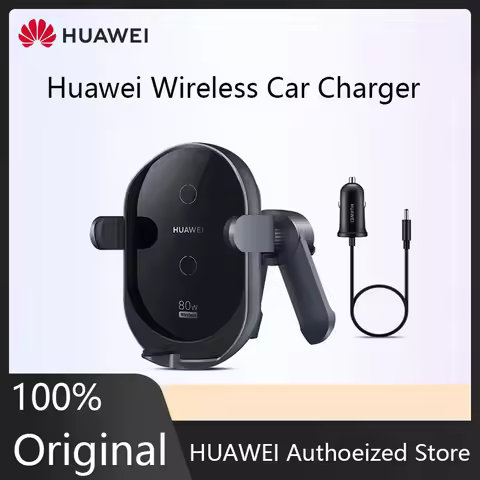 Original Huawei Wireless Car Charger 80W SuperCharge For Huawei Mate X3 70 60 50 40 Pura70 Ultra P60