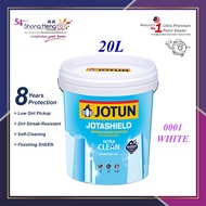 20L Jotun Jotashield Ultra Clean Antidirt Paint - 0001 WHITE