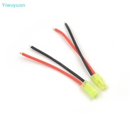 <Yiwuyuan> 1pair Mini Tamiya Connector Male & Female 2pin Battery wire 16AWG On Sale