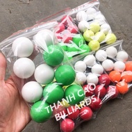 Túi 10 Quả Bóng Bi Lắc Việt Nam Đường Kính 34mm Màu Bất Kì
