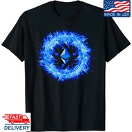 Ethereum In Flames Eth Burning Proposal Tshirt Blockchain Eth Coin Tshirt