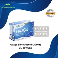 Gazgo Simethicone 200 mg 30's