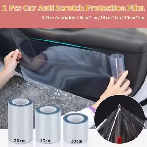 1 Pc Car Anti Scratch Protective Film Car Bumper Hood Paint Transparent Protection Clear Film Sticke