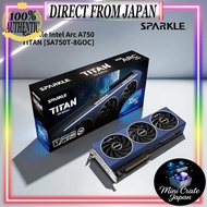 Sparkle Intel Arc A750 Graphics Card OC Version Triple Fan "TITAN" Series [SA750T-8GOC]