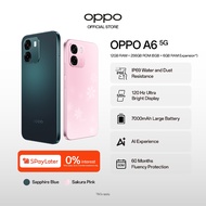 OPPO A6 5G 12(6+6GB) + 256GB | 45W 7000mAh Battery | NFC | 50MP Camera |120Hz Display | IP69 | 2 Yea