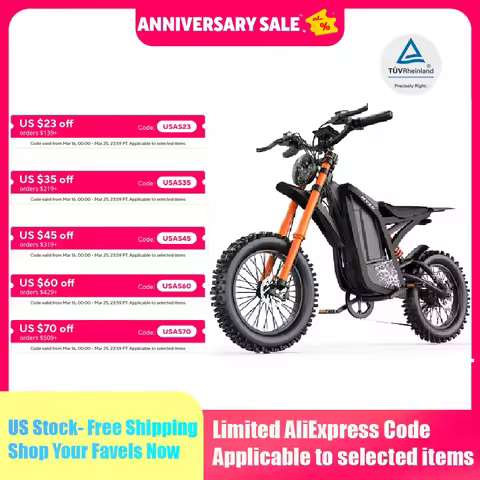 1500W Powerful GT16 Electric Motorcycle, 48V 25AH Removable Battery 65 Miles Range, 35MPH All-Terrai