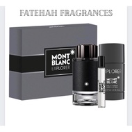 MONT BLANC EXPLORER EDP GIFTSET