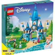 LEGO DISNEY PRINCESS Cinderella And Prince White Horse's Castle Toy e Brother 43206