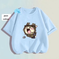 chiikawa&Delta Force Military Icon Kids Tee Baju Gamer Budak Casual Comfy