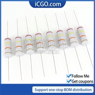 20Pcs 1W 2W 3W 5W Carbon Film Resistor 5% 62K 68K 75K 82K 91K 100K 120K 130K 150K OHM