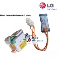 Timer dan Defrost Bimetal sensor Fuse kulkas LG 2 Pintu inverter