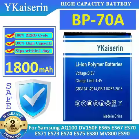 1800Mah Camera Battery For Samsung AQ100 DV150F ES65 ES67 ES70 ES71 ES73 ES74 ES75 ES80 MV800 ES90 S