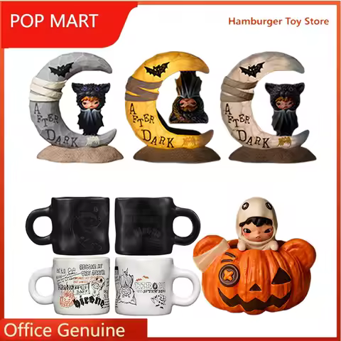 POP MART Hirono After Dark Series Peripheral Ceramic Mug Aromatherapy Ambient Night Light Hirono Tre