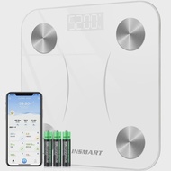 INSMART เครื่องชั่งน้ําหนักในห้องน้ํา Bluetooth Smart Wireless Digital Body Weight Balance Scale พร้