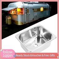 1qipin.my Fabater Stainless Steel Drop In Single Bowl Basin Sink  17L Capacity Undermount Installati