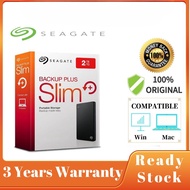 Seagate 1TB/2TB Backup Plus Slim External HDD USB 3.0