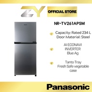 Panasonic Inverter Energy Saving 2-Door Top Freezer Refrigerator NR-TV261APSM Fridge