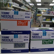 Terumo needle 23G*1"/25G*1"/27G*1/2" (5pc)