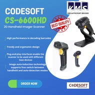 Codesoft CS-6600 2D Handheld Imager Scanner