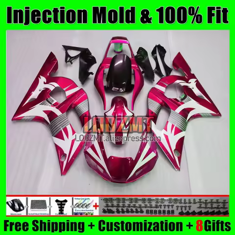 Frame metal red Kit For YAMAHA YZFR6 YZF-600 YZF R6 R 6 98 99 00 01 02 65Q2.120 YZF600 YZF-R6 1998 1