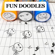 New Cartoon Funny Expressions Seal Reusable Interesting Toy Quick Kid's Seal Anime Drying Led G8g5