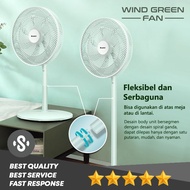 GREE GCF14IGN GCF-14IGN WIND FAN GREEN 2 IN 1 3 LEVEL SPEED STAND FAN GCF 14