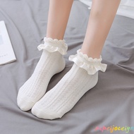 Lolita Soft Girl lolita Socks Socks Women Socks Cute Japanese Sweet White Lace Socks