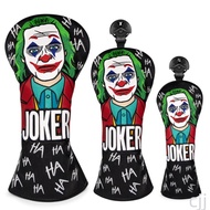 Golf Golf Club Cover Trendy Clown JOKER Wood Club Cover Driver Fairway Wood Hybrid Wood No. 35 Club 
