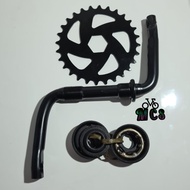 16" 28T BMX Bike Crank Set