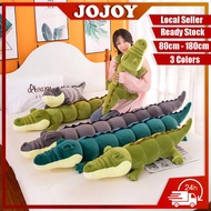 JOJOY Bantal Buaya Gebu Mainan Peluk Terbaik Boneka Haiwan Mainan Plush Anak Patung Buaya Mainan Kan