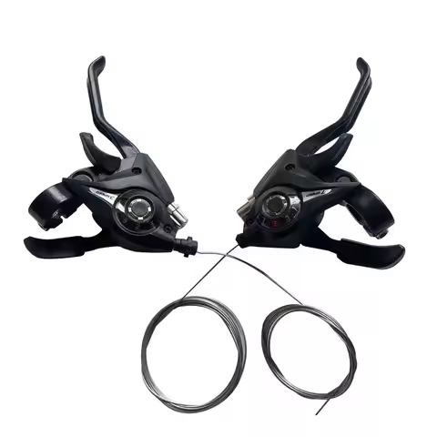 1Pairs For Shimano Mountain Bike Shift Levers Bike Handlebar ST-EF51 Gear Shifter/brake Lever 3 X 7,