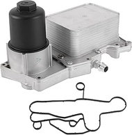 Hihaha None. LR022895 Engine Oil Cooler Oil Filter Housing Adapter Assembly for Land Rover Range Rov